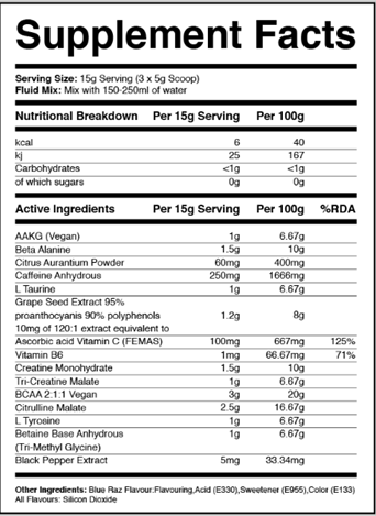 God Mode - Ultimate Pre Workout
